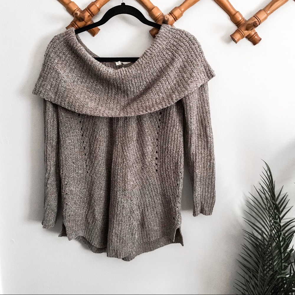 Anthropologie | Moth Lucerne off shoulder tunic - Picture 2 of 6